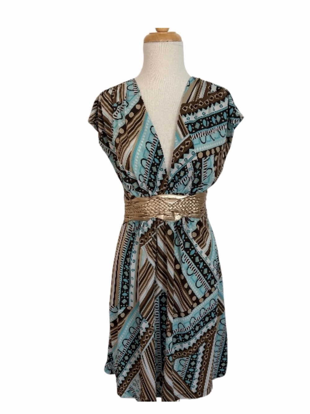 Wet Seal Y2K Printed dress M/L